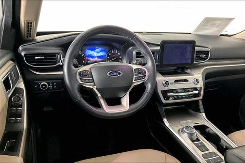 White Metallic 2022 Ford Explorer XLT