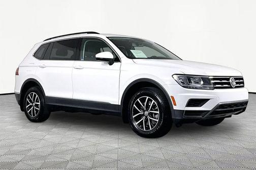 Pure White 2021 Volkswagen Tiguan 2.0T SE