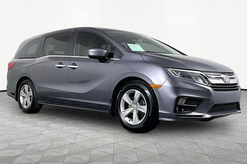Gray 2018 Honda Odyssey EX-L