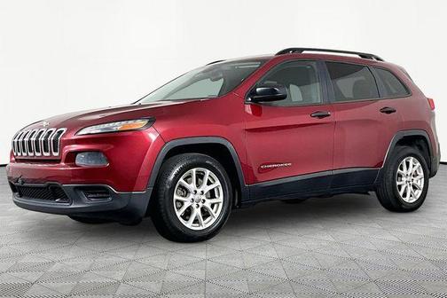 Deep Cherry Red Crystal Pearlcoat 2016 Jeep Cherokee Sport