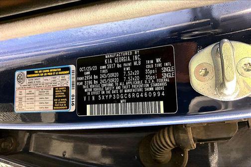 Midnight Lake Blue 2024 Kia Telluride EX X-Line