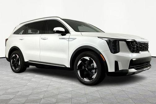Snow White Pearl 2026 Kia Sorento Hybrid EX