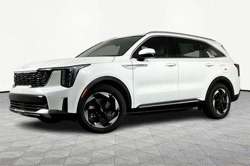 Snow White Pearl 2026 Kia Sorento Hybrid EX