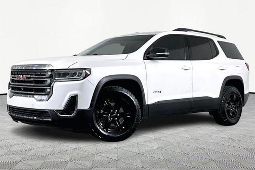 White Frost Tricoat 2022 GMC Acadia AWD AT4