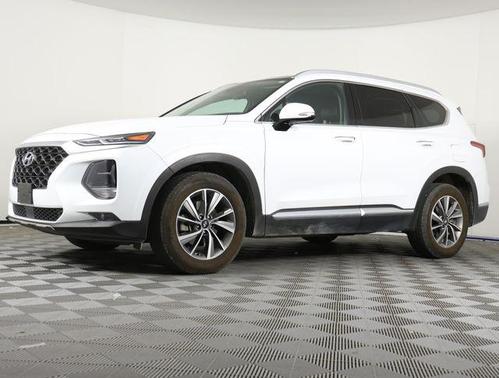 Quartz White 2020 Hyundai SANTA FE SEL 2.4