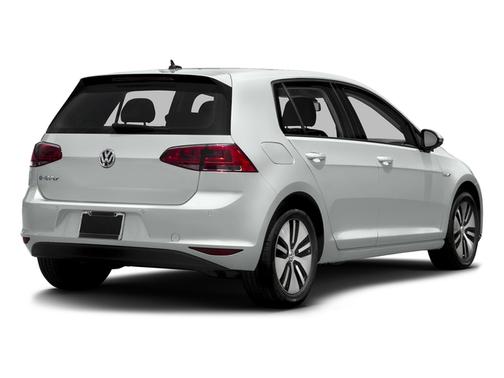 Pure White 2016 Volkswagen e-Golf SE