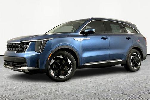 Mineral Blue 2026 Kia Sorento Hybrid EX