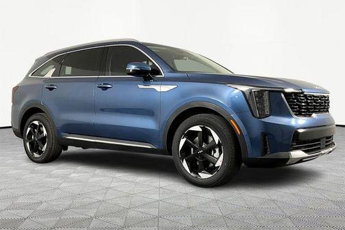 Mineral Blue 2026 Kia Sorento Hybrid EX