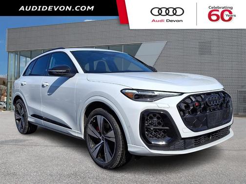 Glacier White Metallic 2025 Audi SQ5 3.0T quattro Premium SUV