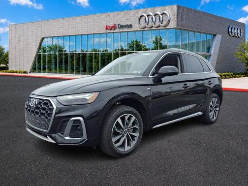 Mythos Black Metallic 2022 Audi Q5 45 S line Prestige