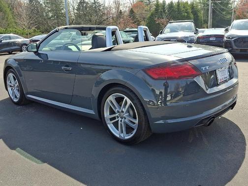 Monsoon Gray Metallic / Black Roof 2016 Audi TT 2.0T