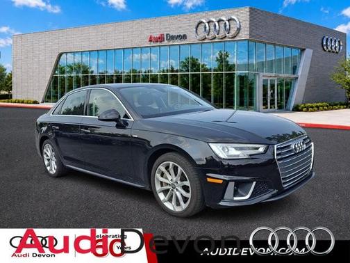 Brilliant Black 2019 Audi A4 2.0T Premium Plus