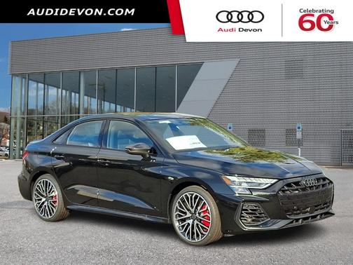 Mythos Black Metallic 2026 Audi S3 2.0T quattro Sedan