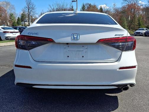 Platinum White Pearl 2023 Honda Civic Sport