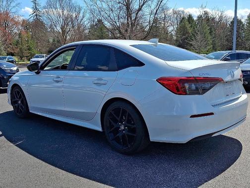 Platinum White Pearl 2023 Honda Civic Sport