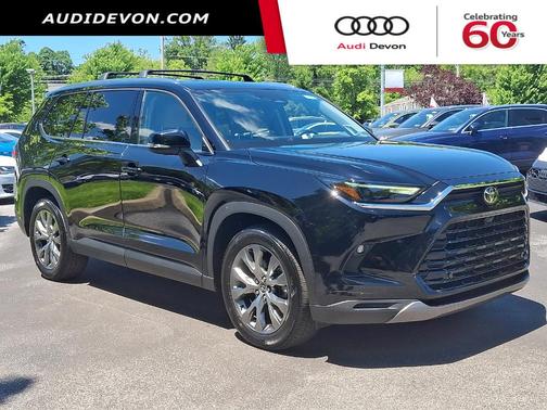 Midnight Black Metallic 2024 Toyota Grand Highlander LIMITED