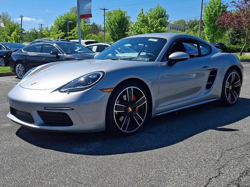 GT Silver Metallic 2019 Porsche 718 Cayman S