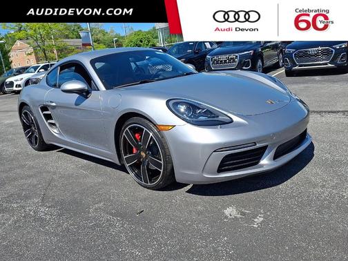 GT Silver Metallic 2019 Porsche 718 Cayman S