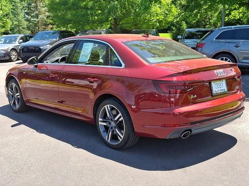 Matador Red Metallic 2018 Audi A4 2.0T Premium Plus