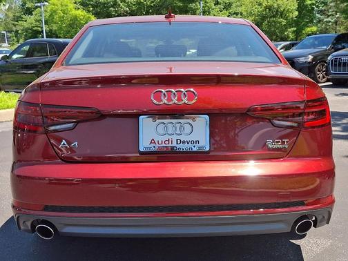 Matador Red Metallic 2018 Audi A4 2.0T Premium Plus