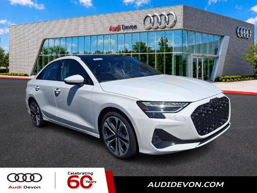 White 2026 Audi A3 Premium