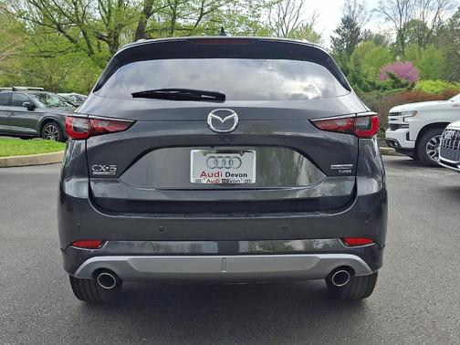 Machine Gray Metallic 2025 Mazda CX-5 2.5 Turbo Signature