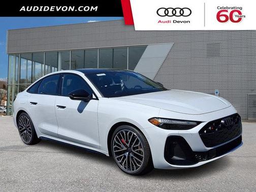 Glacier White Metallic 2026 Audi S5 PLUS