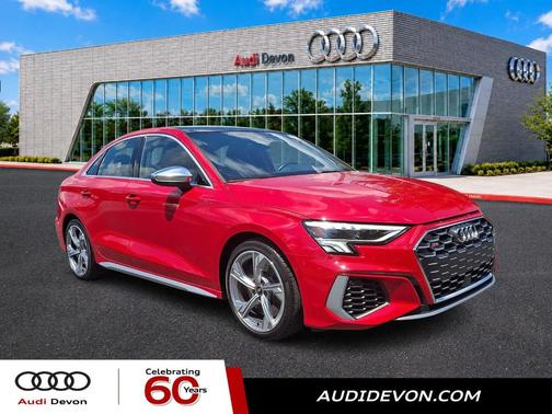 Tango Red Metallic 2023 Audi S3 2.0T Premium Plus