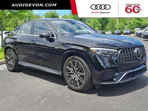 Black 2025 Mercedes-Benz AMG GLC 43 4MATIC Coupe