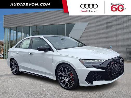 White 2026 Audi RS 3 2.5T Sedan