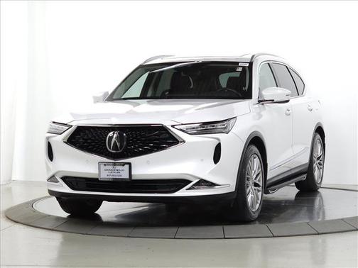 Platinum White Pearl 2023 Acura MDX Advance Package