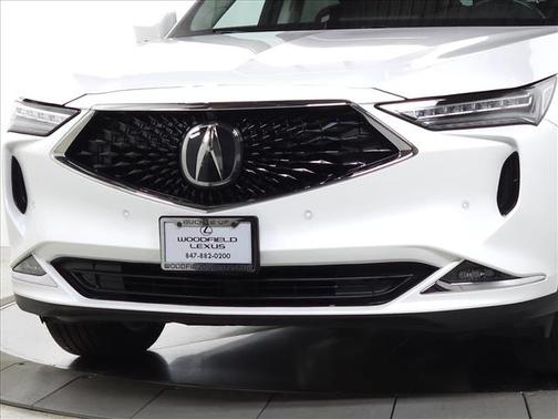 Platinum White Pearl 2023 Acura MDX Advance Package