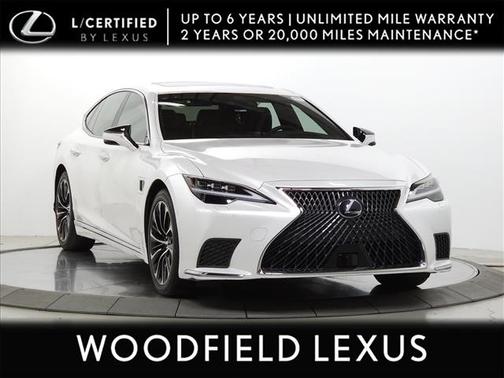 Eminent White Pearl 2022 Lexus LS 500h Base