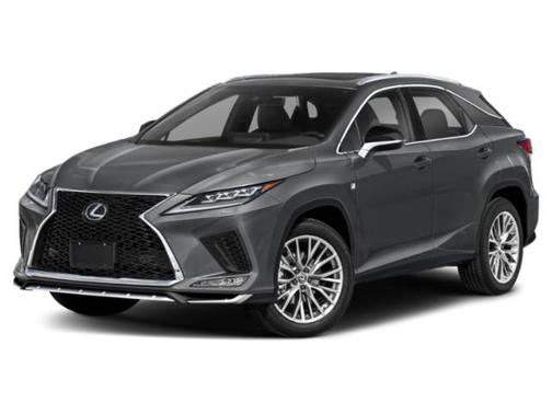 Black 2021 Lexus RX 350 F SPORT Handling