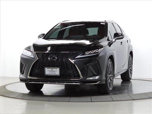 Black 2021 Lexus RX 350 F SPORT Handling