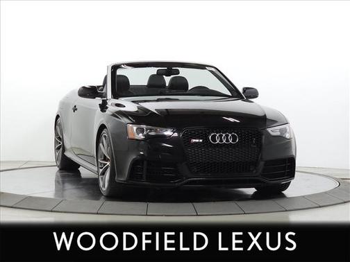 Black 2015 Audi RS 5 4.2