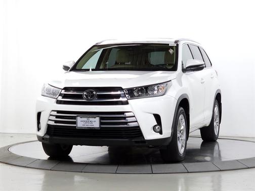 Blizzard Pearl 2017 Toyota Highlander Limited Platinum