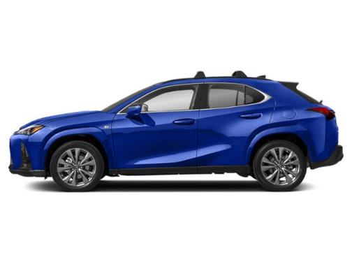Ultrasonic Blue Mica 2.0 with Obsidian Roof 2023 Lexus UX 250h F Sport