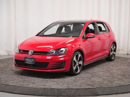 Tornado Red 2017 Volkswagen Golf GTI 2.0T Autobahn 4-Door
