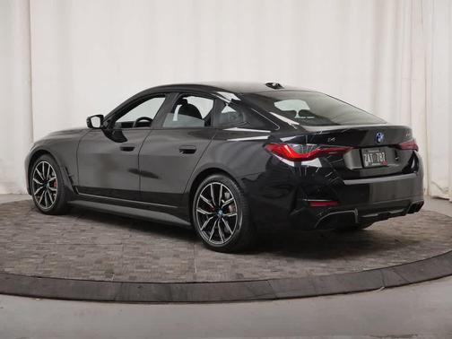 Black Sapphire Metallic 2024 BMW i4 Gran Coupe M50
