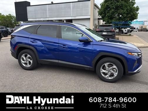 Blue 2022 Hyundai TUCSON SEL