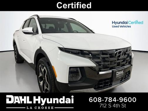White 2023 Hyundai SANTA CRUZ Limited