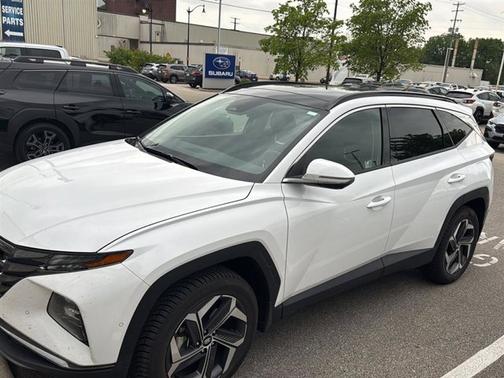 White 2024 Hyundai TUCSON Limited