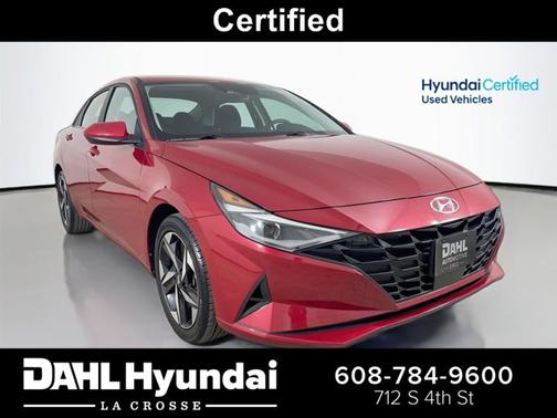 Red 2023 Hyundai ELANTRA SEL