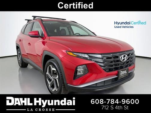 Red 2023 Hyundai TUCSON SEL