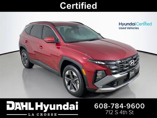 Red 2026 Hyundai TUCSON SEL