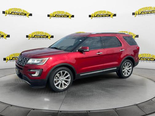 Ruby Red Metallic Tinted Clearcoat 2017 Ford Explorer Limited