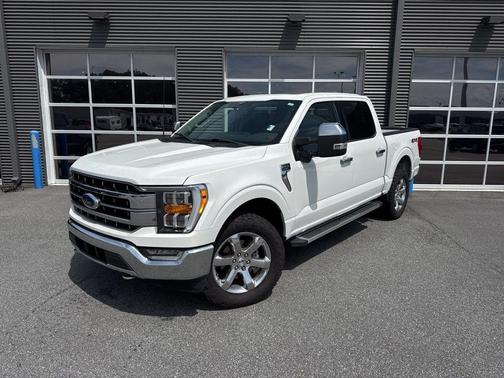 Star White Metallic Tri-Coat 2023 Ford F-150 Lariat