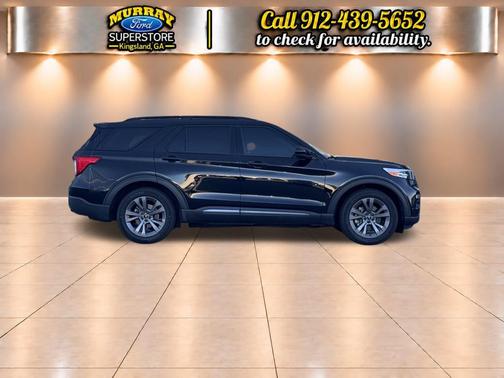 Agate Black Metallic 2023 Ford Explorer XLT