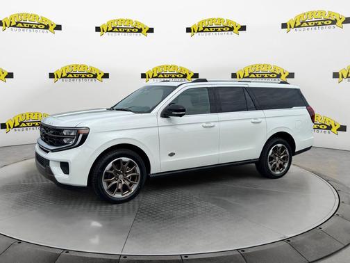 Star White Metallic Tri-Coat 2026 Ford Expedition Max King Ranch